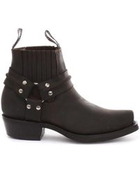 Grinders - Western Leather Boots-Renegade Lo - Lyst