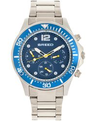 Breed - Pegasus Bracelet Watch W/Day/Date - Lyst