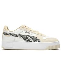 PUMA - Carina Street Snake Trainers - Lyst