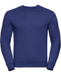 Russell - Authentic Sweatshirt (Slimmer Cut) (Bright Royal) - Lyst