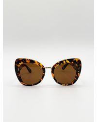 SVNX - Oversized Cat-Eye Sunglasses - Lyst