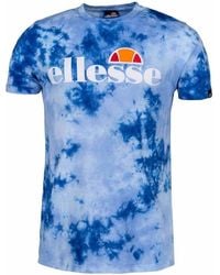 Ellesse - Prado Tie Dye T-Shirt Cotton - Lyst