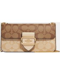 COACH - Signature Blocking Morgan Crossbody Bag - Lyst