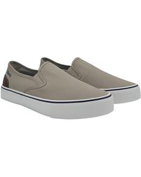 Bench - Dalton Canvas Slip On Sand Trainers - Lyst