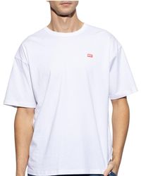 DIESEL - T-Boxt-R30 T-Shirt Cotton Relaxed Summer Tee - Lyst
