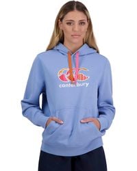 Canterbury - Ladies Uglies Logo Hoodie (Storm) - Lyst