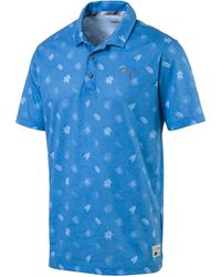 PUMA - Drycell Performance Fit Verdant Polo Shirt Short Sleeve Top 577891 01 - Lyst