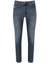 DIESEL - 2023 D-finitive Blauwe Spijkerbroek - Lyst