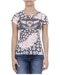 Andrew Charles by Andy Hilfiger - T-Shirt Short Sleeves Round Neck Maya - Lyst