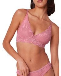 Triumph - Amourette Charm Non-Wired Plunge Bra - Lyst