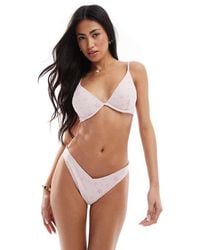 Hollister - Underwire Bikini Top Co-Ord - Lyst