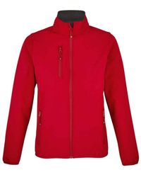 Sol's - Ladies Falcon Softshell Recycled Soft Shell Jacket (Pepper) - Lyst