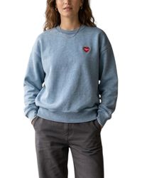 Carhartt - Wip Ingo Sweatshirt Drop Shoulders Heart Patch - Lyst