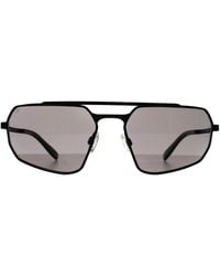 Serengeti - Rectangle Matte Saturn Polarized Smoke Photochromic Hinkley Metal - Lyst