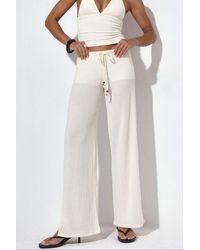Busem - Straight-Leg Crepe Trousers - Lyst