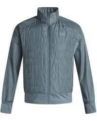 Under Armour - Launch Solid Patterned High Neck Training Jacket - Lyst