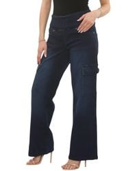 MYT - Tummy Control Wide Leg Cargo Jeans - Lyst