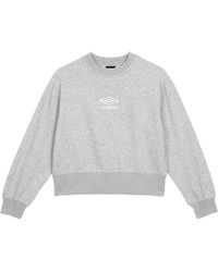 Umbro - Ladies Core Boxy Sweatshirt Marl/ - Lyst