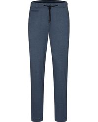 Bugatti - Herren Casual Broek Met Comfortabele Elastische Tailleband - Lyst