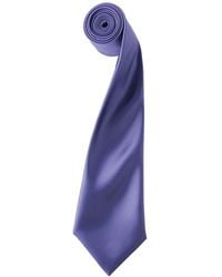 PREMIER - Adult Colours Satin Tie - Lyst
