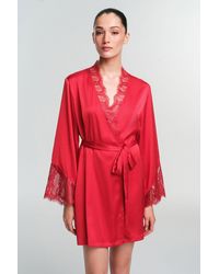 Penti - Henna Lace Robe - Lyst