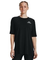 Under Armour - Womenss Ua Graphic Oversized T-Shirt - Lyst