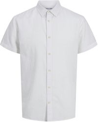 Jack & Jones - Shirts Short Sleeve Button Down - Lyst