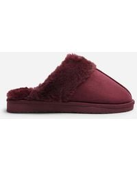 Where's That From - Wheres Comfort Trim Mule Slipper - Lyst