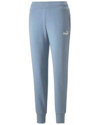 PUMA - Essentials Fleece Track Pants Cotton - Lyst