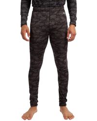 Trespass - Derren Camo Base Layer Bottoms (Dark) - Lyst