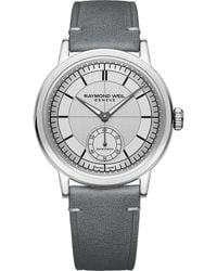Raymond Weil - Millesime Watch 2930-Stc-65001 Leather - Lyst
