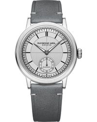 Raymond Weil - Millesime Watch 2930-Stc-65001 Leather - Lyst