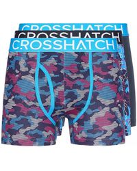 Crosshatch - Linamo Mve Boxer Shorts 3Pk - Lyst