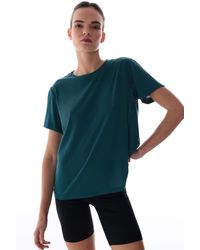 Penti - Oversized Long Knit Crew Neck T-Shirt - Lyst