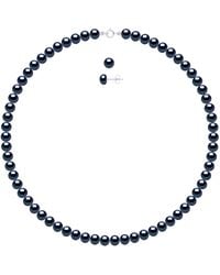 Ateliers Saint Germain - Set Being Composed Of Necklace Of Real Cultured Freshwater Pearls Semi Round 6-7 Mm - Lyst