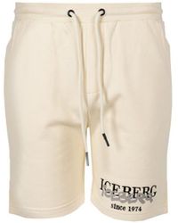 Iceberg - Shorts Mannen Romig - Lyst