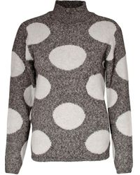 love knitwear - Polka Dot Jumper - Lyst