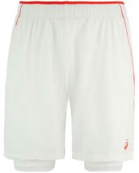 Asics - Stretch Waist Bottoms White Padel Player S Tennis Shorts 132402 0046 - Lyst