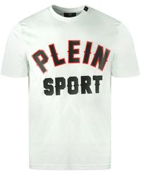 Philipp Plein - Block Logo T-Shirt Cotton - Lyst