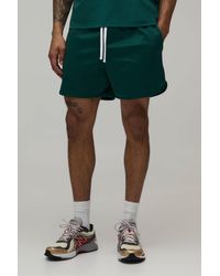 BoohooMAN - Racer Fit Tricot Jersey Short - Lyst