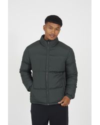 Brave Soul - Funnel Neck Padded Jacket - Lyst
