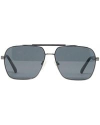 Guess - Gf5111 08A Dark Sunglasses - Lyst