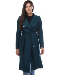Ted Baker - Rose Wool Wrap Coat - Lyst