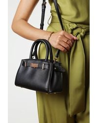 Where's That From - Wheres Gavira Belt Lock Detail Mini Grab Bag - Lyst