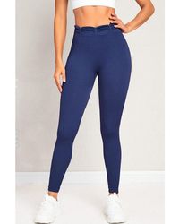 Everyday the Label - Damen Rüschen Hohe Taille Active Leggings - Lyst