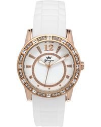 Yonger & Bresson - And Bresson Leather Watch With Rose Bezel Rubber - Lyst