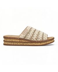 Rieker - 629X8-60 Ankle Strap Sandals Textile - Lyst