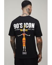 BoohooMAN - Tall Regular Rugrats Cynthia License Print T-Shirt - Lyst