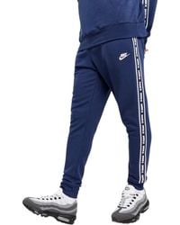 Nike - Aries Club Tape Joggers Midnight Cotton - Lyst