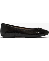 Fitflop - Delicato Sequin Ballet Flats Black - Lyst